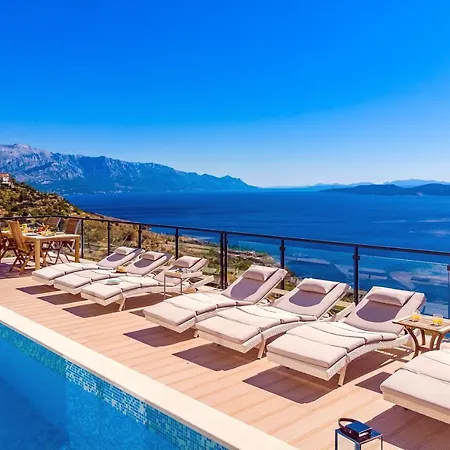 Mia With Private Pool, Whirlpool, Gym, Sauna, Seaviews Вилла